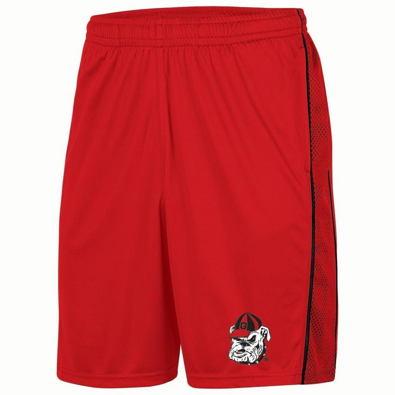 NCAA Georgia Bulldogs Poly Shorts, 1 of 4