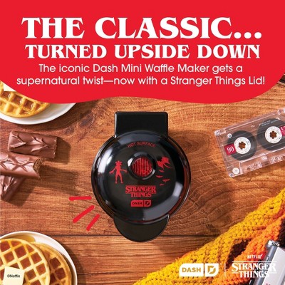 Netflix Stranger Things Dash Mini Waffle Maker ‼️has stains and possible broken or missing pieces ‼️