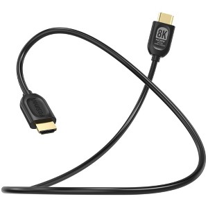 Fosmon 8K HDMI Cable 3ft HDMI Cord, 30AWG HDMI to HDMI Cable, HDMI 2.1 Cable 4K@120Hz|8K@60Hz Ultra High Speed HDMI Cable ARC for Nintendo Switch PS5 - 1 of 4