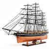 Model Ship 34.5" - Cutty Sark Clipper Replica No Sail with Painted Hull Display By Old Modern Handicrafts - 2 of 4