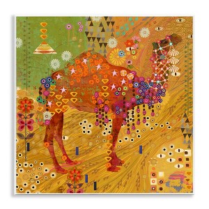 Stupell Industries Boho Patterned Camel, 12" x 12" - 1 of 4