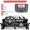 24V 2-Seater Kids Electric Car w/ Remote, Dual 120W Motors, 20" Wide Seat, 110LBS Capacity, LED/USB/FM for Ages 3+ - 2 of 4
