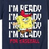 Boys' - SpongeBob SquarePants - Ready For Baseball Short Sleeve Graphic T-Shirt - 2 of 4
