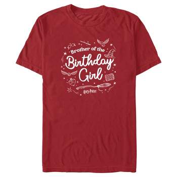 Men's Harry Potter Birthday Girl Brother T-Shirt