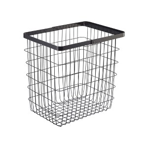 Yamazaki Home - Wire Basket (15" H) - Steel - 1 of 3