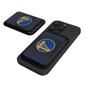 Keyscaper NBA Linen Black Magnetic Credit Card Wallet - 1 of 3