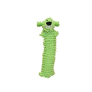 Multipet Loofa Floppy Plush Dog Toy in Green - 1 of 1