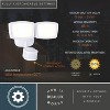 VAXCEL Integrated LED Motion Sensor Dusk to Dawn Outdoor Security Flood Light - 240 Degree - 85 Ft. - 4 of 4