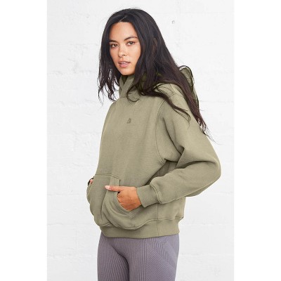 Spruce Fashion Cropped Essential Micro Watts Hoodie