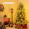 Costway 6/7/8 FT Artificial Christmas Tree with 270 LED Lights, 746 Branch Tips for Home Party - 2 of 4