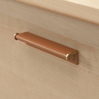 Natural Maple 2-Drawer Lockable Lateral File Cabinet