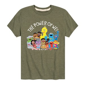 Boys' - Sesame Street - The Power Of We Short Sleeve Graphic T-Shirt - 1 of 4