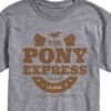 Men's - United States Postal Service - The Pony Express Mail 1860 Short Sleeve Graphic T-Shirt - 2 of 4