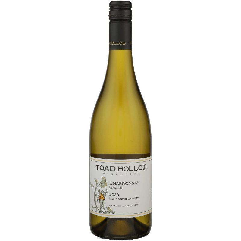 Toad Hollow Chardonnay White Wine - 750ml Bottle, 1 of 4