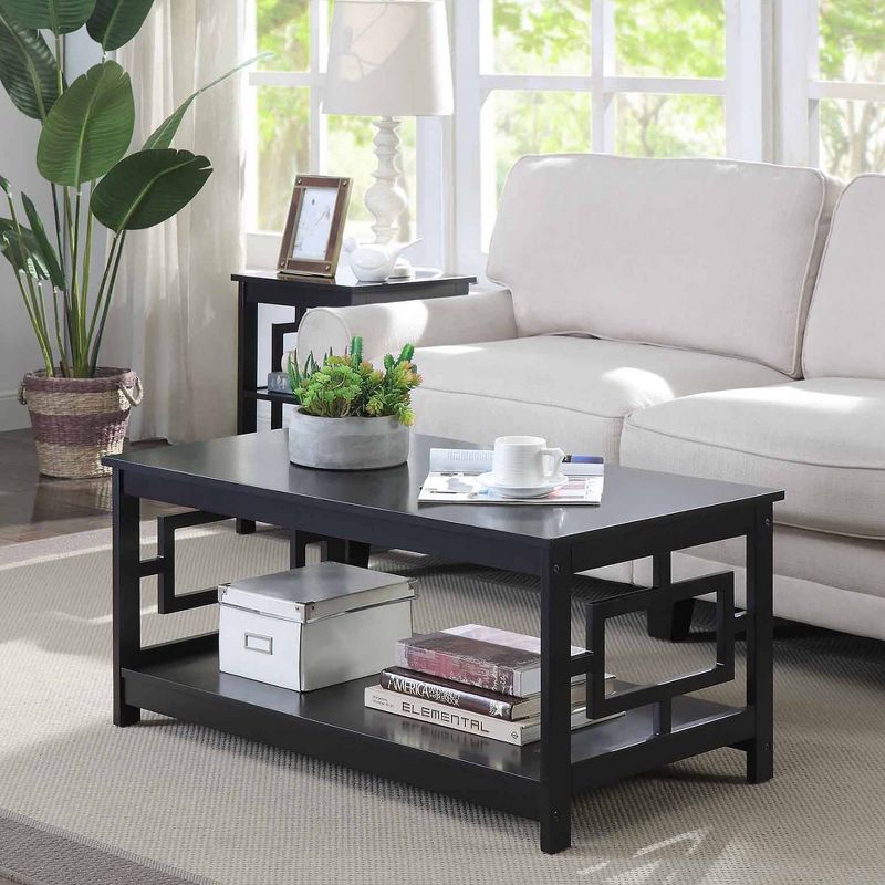 Town Square Coffee Table with Shelf - Breighton Home, 3 of 5