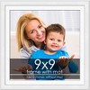 PosterPalooza | White Frame with White Photo Mat, UV Acrylic Front, Foam Board Backing, 60 Sizes Available - 2 of 4