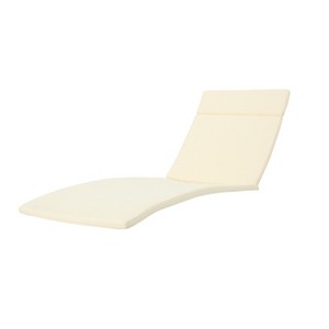 Salem Chaise Lounge Cushion Beige - Christopher Knight Home