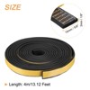 Unique Bargains Solid EPDM Rubber Weather-Proof DIY Gasket Protection Seal Strips - 2 of 4