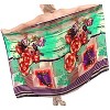 LA LEELA Women's Vacation Swimsuit Holiday Bathing Suit Sarong Wrap Swimwear Cover up Wraps One Size Green Flower - 3 of 3