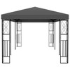 vidaXL Gazebo 9.8'x19.6' Anthracite Fabric - 3 of 4