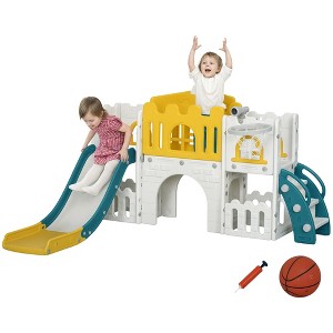 Toddler Slide Set, Kids Playground for Toddlers Indoor Outdoor - 1 of 4