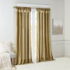 PAGED Twist Tab Lined Window Curtain Panel, Light Filtering Privacy Curtain for Bedroom & Living Room - 2 of 4