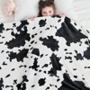 Inhand Soft Cow Print Blanket, 50"x60" Ultra Cozy Cow Throw Blanket for Couch Bed and Travel, Cow Decor Throw Blankets for All Seasons - 4 of 4