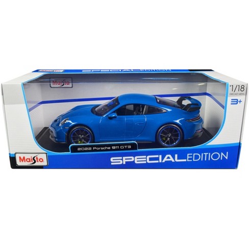 2022 Porsche 911 GT3 Blue Special Edition 1/18 Diecast Model Car by Maisto