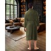 ADR Plush Fleece Men's Robe, Soft Cozy Warm Men's Bathrobe, Bath Robe - 3 of 3