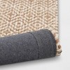 Jute Diamond Area Rug Tan/Ivory - Threshold™ - 4 of 4