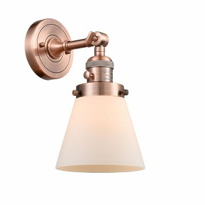 Cone - 1 Light Wall Sconce In Industrial Style-10 Inches Tall and 6.25 Inches Wide - 1 of 1