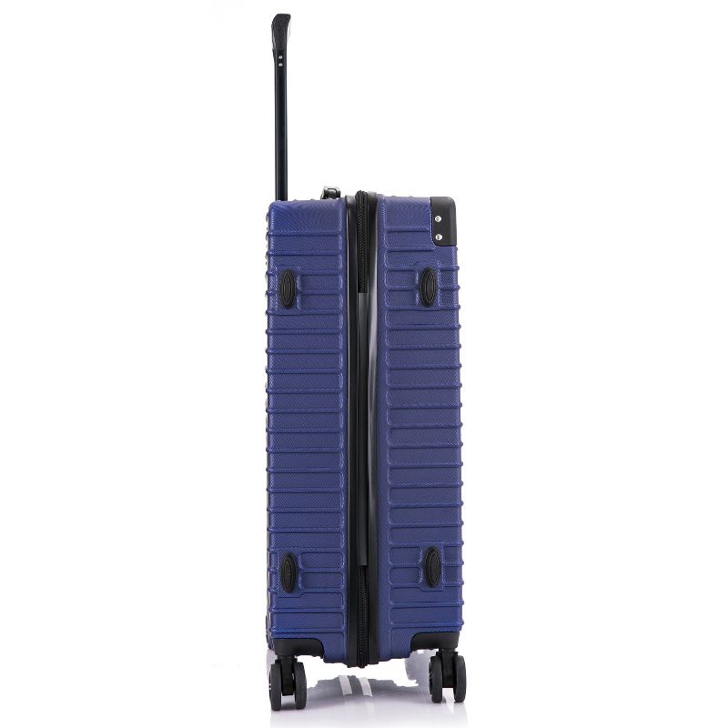 DUKAP Tour Lightweight Hardside Medium Checked Spinner Suitcase, 5 of 11