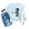 Simply Sage Market Women's Teddy Bear Fisherman Short Sleeve Graphic Tee - 2 of 4