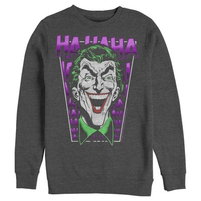 Men's Batman Joker Ha Ha Frame Sweatshirt