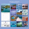 2026 Square Wall Calendar, Natural Wonders, 16-Month Natural World Theme with 180 Reminder Stickers (12x12 in) - 4 of 4
