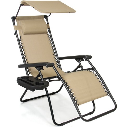 Best Choice Products Folding Zero Gravity Recliner Patio Lounge Chair W