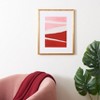 Paint The Town Pink - 16" X 20" - Raspberry Red/Pink - Framed Wall Art - WLA2042 - Safavieh - 2 of 4