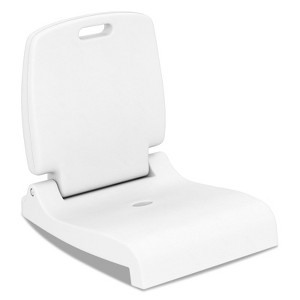 Costway Poolside Chair for Edge of Pool with Back Support & Handles Portable Picnic Chair White/Blue/Pink/Green - 1 of 4