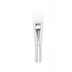 Unique Bargains Portable Facial Mask Brush Silver Tone 1 Pc - 1 of 4