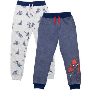 Marvel Spider-Man Fleece 2 Pack Jogger Pants Little Kid to Big Kid - 1 of 4