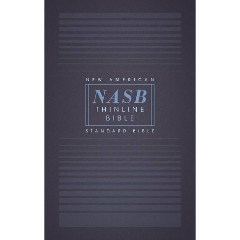 Nasb Thinline Bible Paperback Red Letter Edition 1995 Text Comfort Print By Zondervan Target