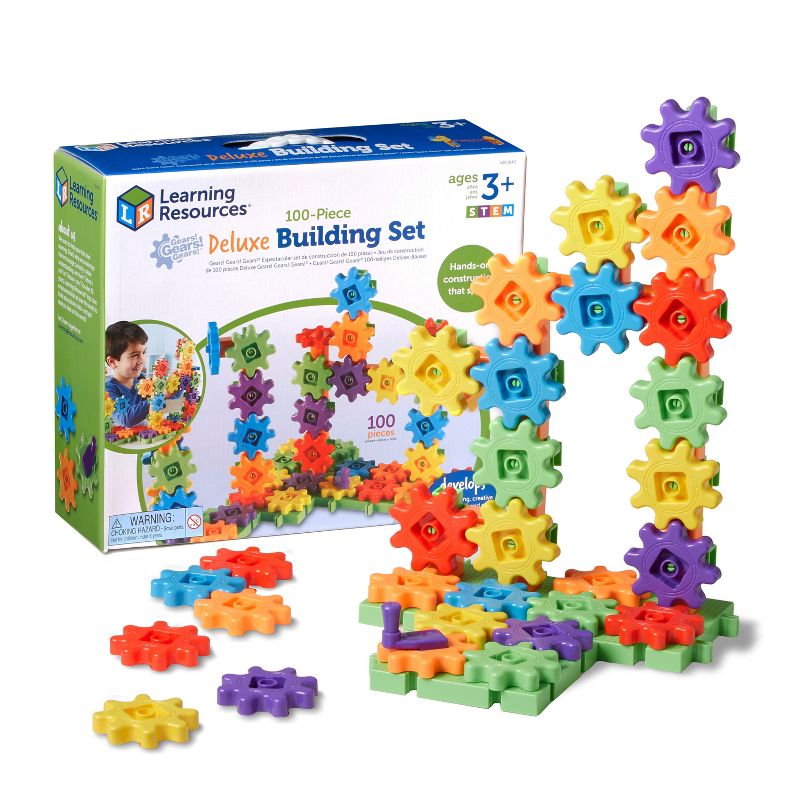 Learning Resources Gears! Gears! Gears! Deluxe Building Set - 100pc, 1 of 16