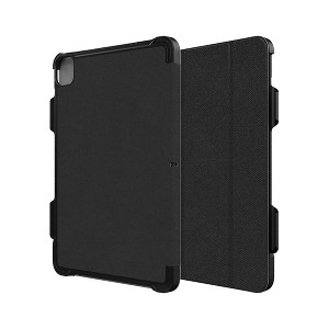 Verizon Folio Case & Tempered Glass Screen Protector for 11" iPad Pro 2020 - Black - 1 of 1