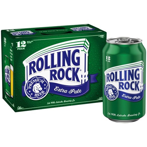 Rolling Rock Extra Pale Beer - 12pk/12 fl oz Cans - image 1 of 4
