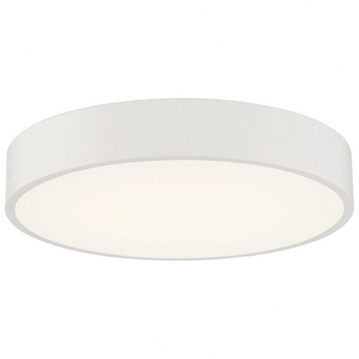 Access Lighting Como 1 - Light Flush Mount in  White