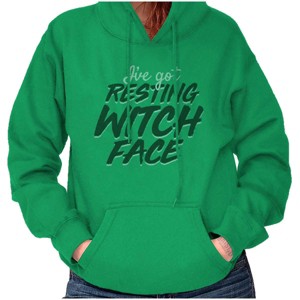 I've Got Resting Witch Face Funny Hoodie Sweatshirt Women Brisco Brands - 1 of 4