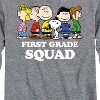 Boys' - Peanuts - First Grade Squad Long Sleeve Graphic T-Shirt - 2 of 4