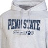 NCAA Penn State Nittany Lions Gray Fleece Hooded Sweatshirt - 3 of 3