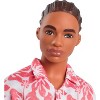 Barbie Fashionistas Ken Doll – Choose Style: #235 Braided Brown Hair, #236 Black Hair, or #241 Blonde Hair – HYVn01/HYV00/HYT99 - 3 of 4