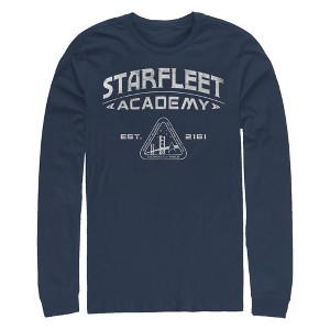 Men's Star Trek Starfleet Academy 2161 Long Sleeve Shirt - 1 of 4